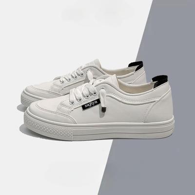 Модная женская обувь 2024 Новая горячая распродажа Плоские белые кроссовки Повседневная обувь Четыре сезона Популярные модные повседневные кроссовки Zapatos De Mujer