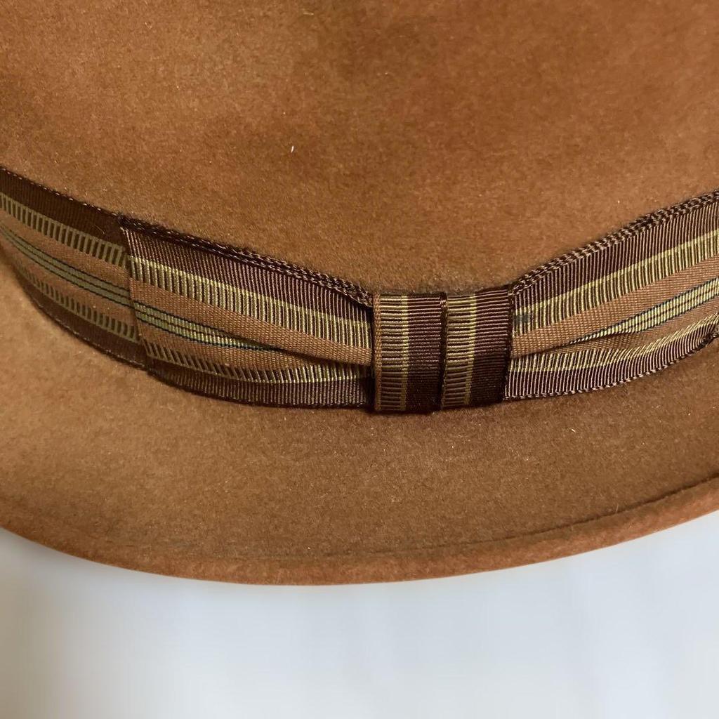 Б/у коричневая шляпа Stetson из бобрового фетра 3X