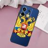 Russia Flag Coat Arms Case For Redmi Note 13 Pro Plus 9 10 11 12 Pro 10S 11S 12S Redmi 12 9C 10C 12C 13C Cover