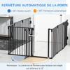 Fireplace Safety Barrier, 8-Panel Dog Playpen, Gate