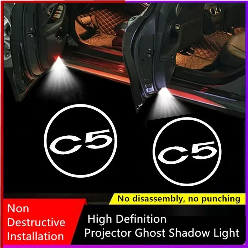 Led Car Door Welcome Light Laser Logo Projector For Citroen C5 Aircross 2001-2008 2009 2010 2011 2012 2013 2014 2015 Car Goods