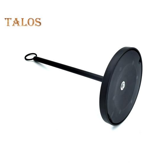 Держатель для бумажных полотенец из нержавеющей стали с утяжеленным противоскользящим основанием, полированной поверхностью, устойчивый к коррозии, подставка для держателя бумажных полотенец