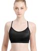 Lupa Silky Fine Sports Medium Bra, Women's, Black,