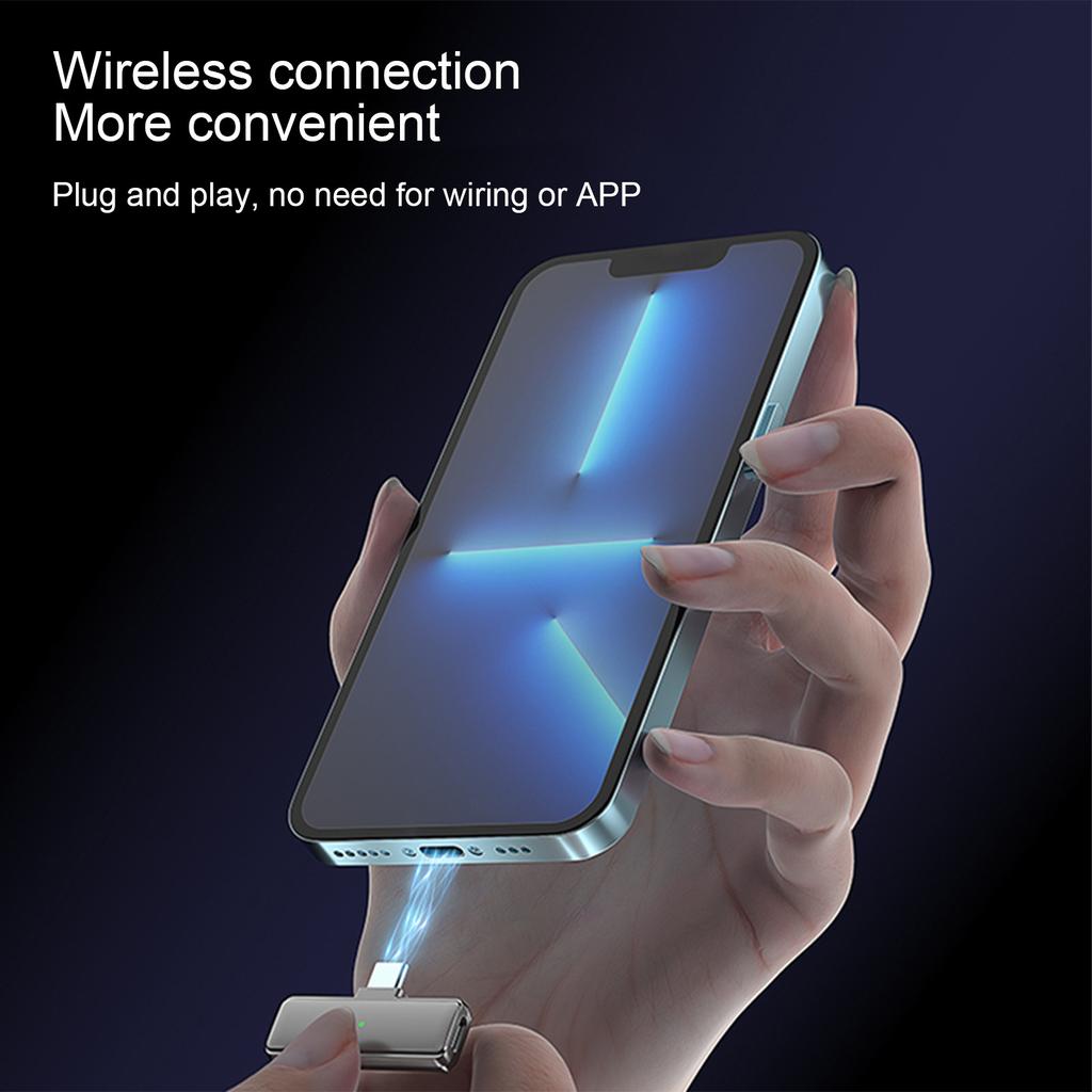 Беспроводной микрофон Профессиональный петличный микрофон с зажимом для микрофонов Двойное цифровое шумоподавление Нет