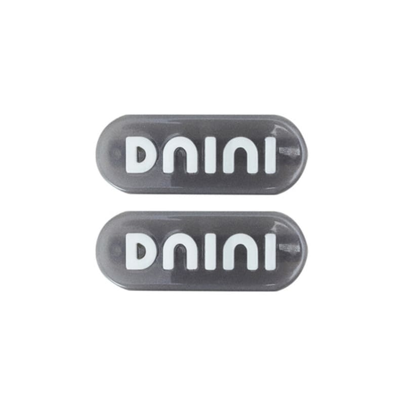 Заколки с логотипом DNINI(Серый)