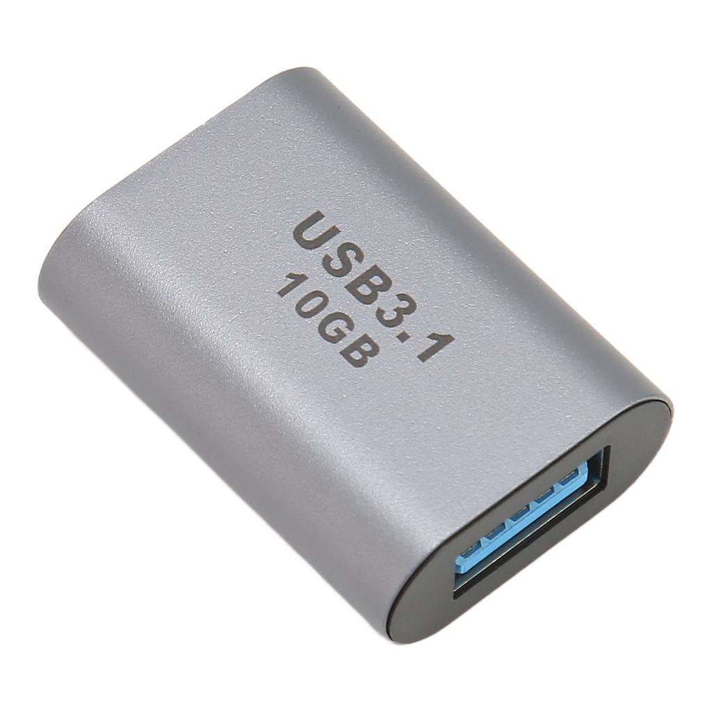 USB 3.1 To Type C Adapter Female To Female 10Gbps Plug and Play USB A To USB C Adapter for Phone
