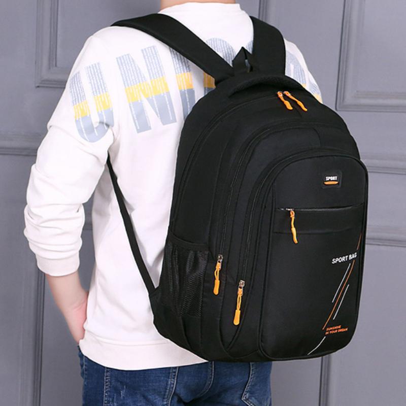 Модный спортивный рюкзак для мужчин и женщин, трендовая школьная сумка для студентов, большая вместимость, деловой рюкзак для путешествий, сумка для компьютера