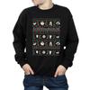 Disney Boys Nightmare Before Christmas Festive Icons Sweatshirt
