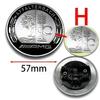 57mm Car Metal Flat Hood Emblem Front Badge Logo Sticker For Mercedes Benz W212 W213 W205 W177 W247 W176 CLS CLA CLK CLG GLS FI1