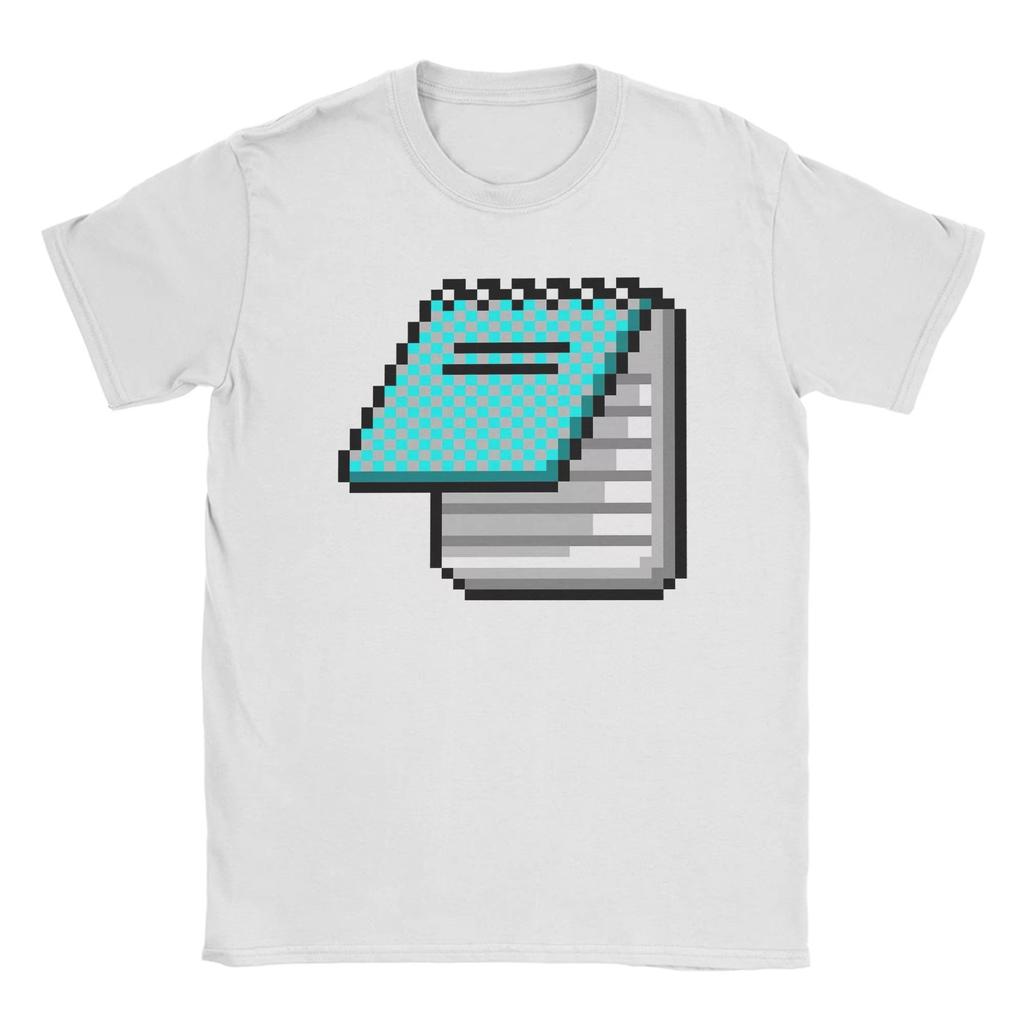 2025 Футболка с иконкой Блокнота Windows 95 Летние мужские футболки из 100% хлопка Модная футболка с пользовательским логотипом Футболка с коротким рукавом Винтажный топ