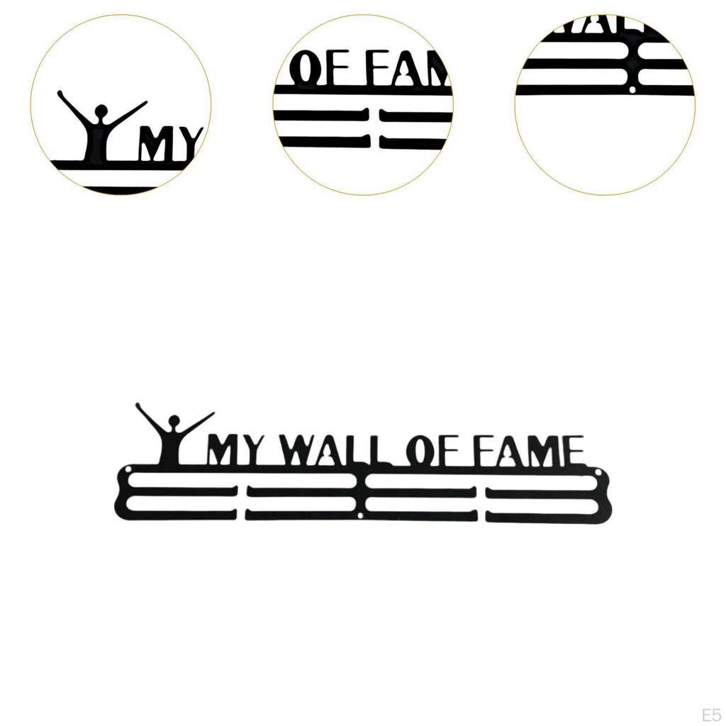 Medal Hanger Display Rack Frame Gifts Sport Awards Holder for Sports Award Home