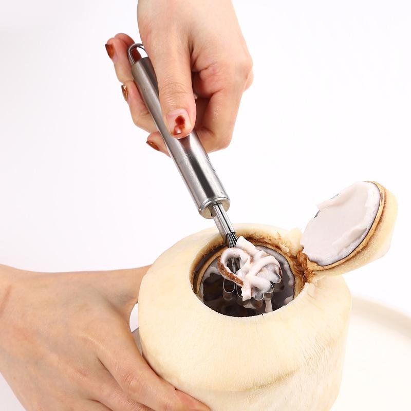 Coconut Opening Tool Opener Tool Safe Easy To Open Young Coconuts for Home Hotel Coconut Plane