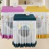 1PC Tulle Dust Cover Polyester Washing Machine Cover Protector Cover Washing Machine Dust Cover