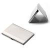 Metal Cover ID Credit Box Stainless Business Card Case Waterproof Namecard Clip