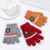 Winter Autumn Boys Girls Warm Thick Children Kids Gloves Full Finger Knitted Gloves Mittens