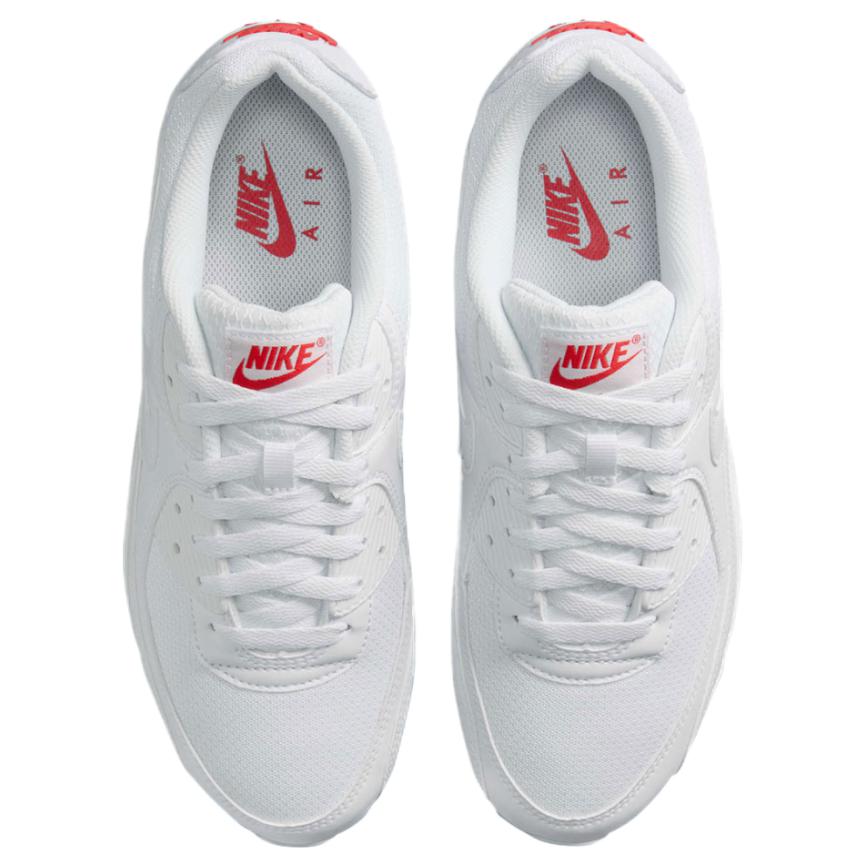 Nike Кроссовки унисекс Air Max 90 Белый/Светло-малиновый DM0029-118