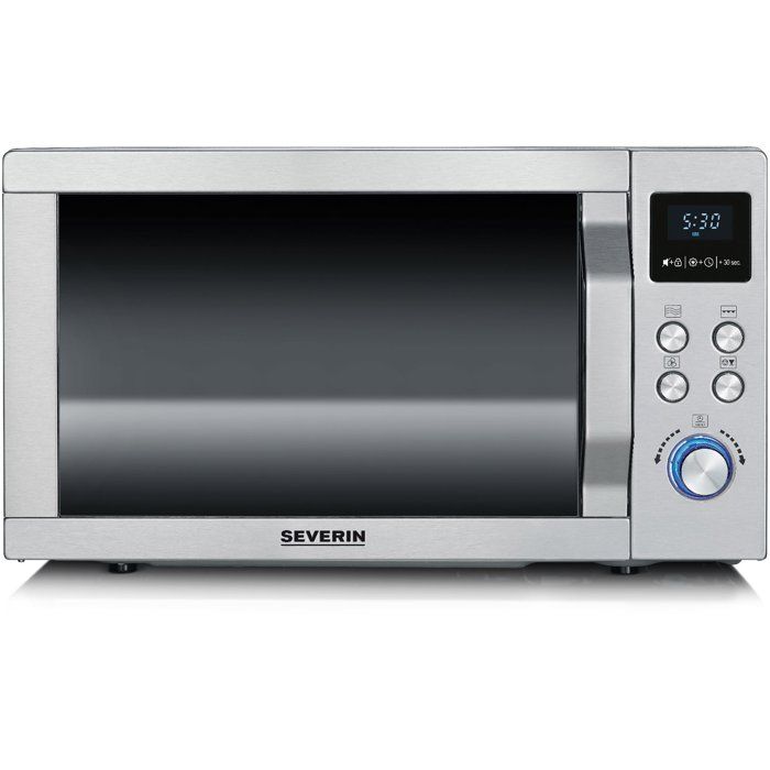 Micro-ondes combiné - SEVERIN - MW 7774 - Inox - 25 L - 48,3 x 43,5 x 28,1 cm