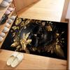 Riding Through Flames Floor Mats for Living Room, Bedroom and Room Decoration Are Suitable for Gifts.