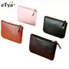 Ladies Coin Purse Classic Lychee Pattern PU Leather Clutch Thin Simple Zipper Small Coin Money Wallet Card Case Key Case Fashion