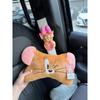 Tom and Jerry Plush Toy Car Seatbelt Shoulder Pad Car Seat Headrest Decoration New Car Gift
