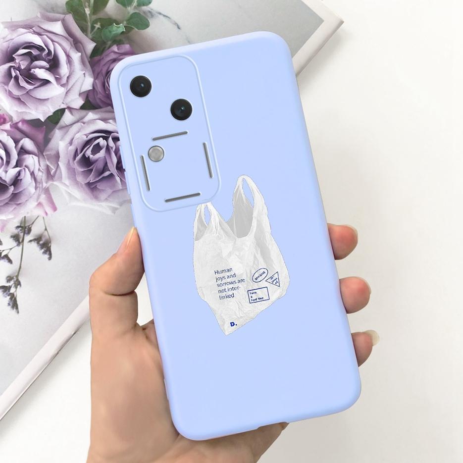 For Vivo V30 Pro Case V2319 Cute Fashion Cartoon Back Cover 6.78'' Soft Silicone Phone Case For Vivo V30 V 30 Pro VivoV30 Bumper