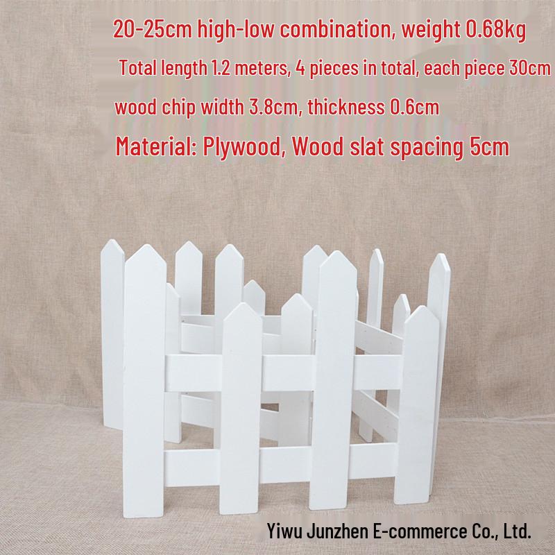 Деревянный штакетник Праздничное украшение для внутреннего и наружного использования
