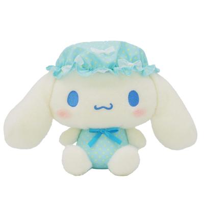 Корпорация Накадзима Персонажи Sanrio Ночная шапочка Лента Плюшевая игрушка Киннаморолл, Маленький, 213846-25, Размеры: В19 x Ш29 x Г13см