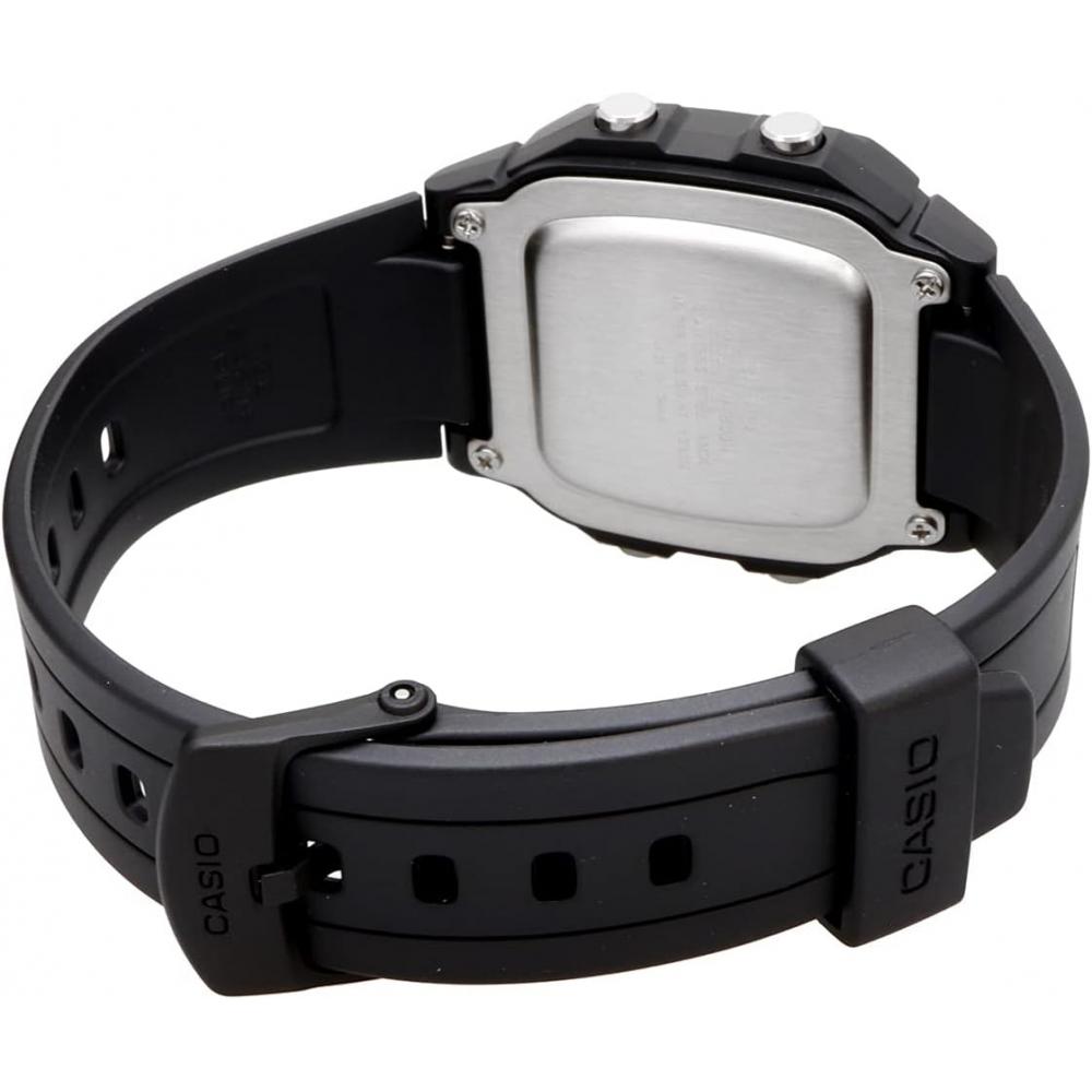 Casio Мужские цифровые часы Casio Standard W 800h 1av Черные Модель для Зарубежных Стран [параллельный Импорт] Черные W 800h 1av