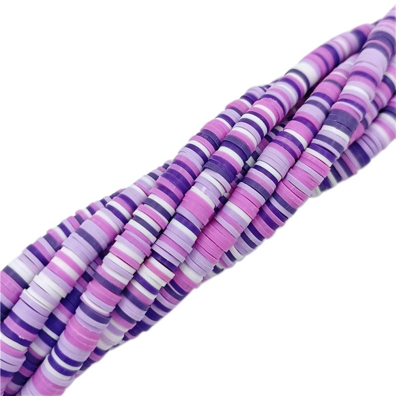 Necklace Bracelet Jewelry Making Multicolor Loose Beads Rainbow Soft Clay DIY For Pendant 13 Colors Mixed Style