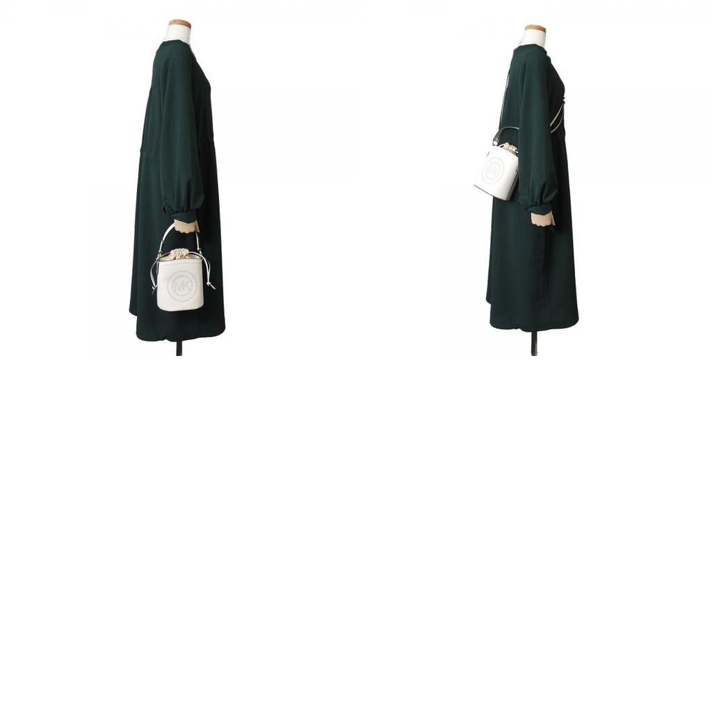 Used Michael Kors Shoulder Bag 35T1GUWC5I leather/canvas Ivory Ivory 2WAY