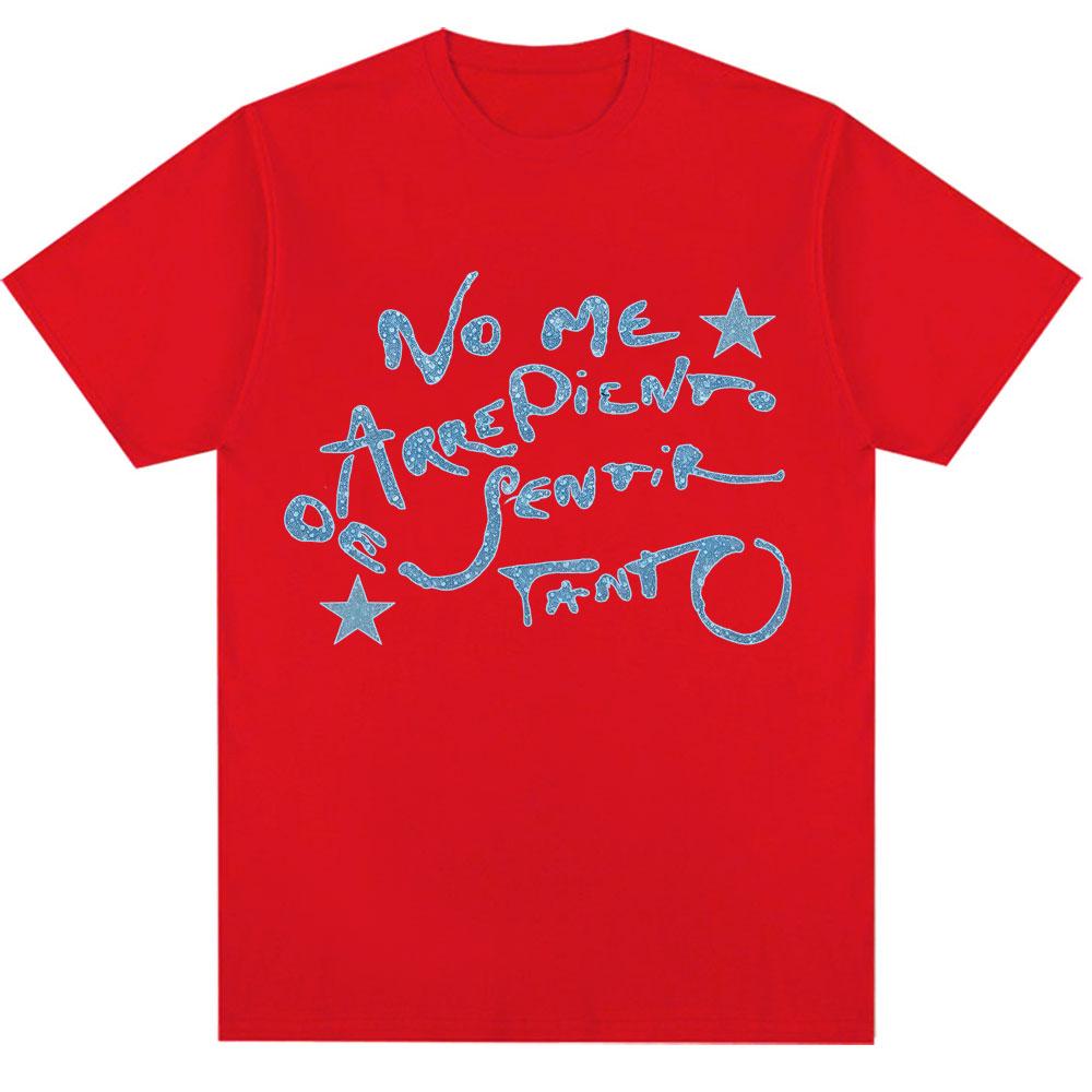 Karol G No Me Arrepiento De Sentir Tanto 2026 New Album Tshirt Fashion Women O-Neck T Shirts Cotton T-Shirts Gifts