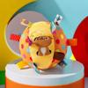 Плюшевый Собачий Звуковой Мячик Игрушка Смешные Интерактивные Игрушки Для Питомцев С Колокольчиками Очищающая Зубная Грызущая Игрушка Для Собак Кошек Щенков Игрушка Для Игр