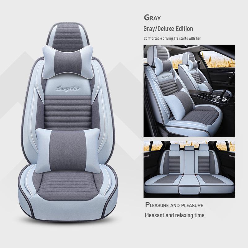 Four Seasons Universal Full Coverage Car Seat Cushion for MGZS, MG3/3SW, Roewe MG65, MG5