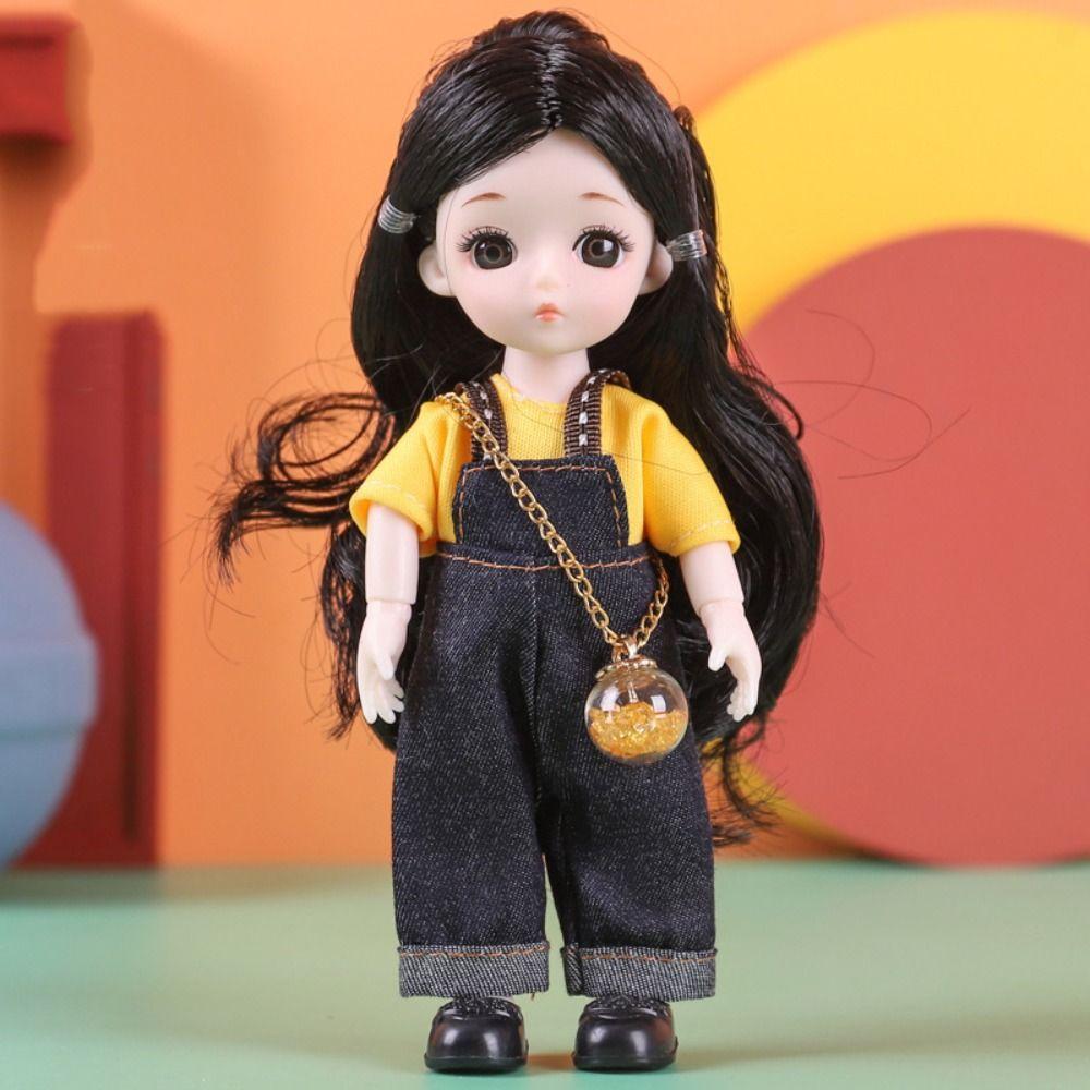 Одеваем куклы BJD 13 подвижных суставов Съемные суставы Кукла Имитация глаз Шарнир Кукла Девочки Подарки