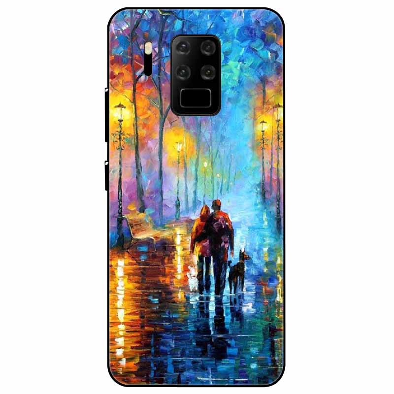 Для OUKITEL C18 Pro C21 C21Pro Чехол Силиконовый Черный Мягкий Защитный Funda Capa для OUKITEL C21 Pro C18 Pro Чехол TPU Мультяшный Чехол