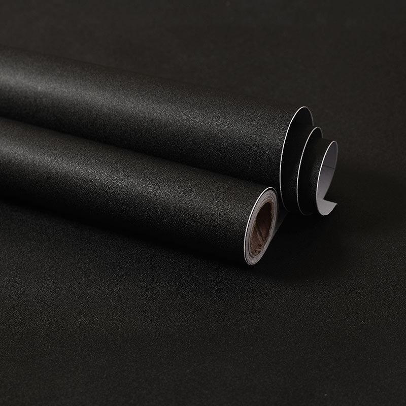 Водонепроницаемые матовые обои Белые Серые Черные Виниловые самоклеящиеся наклейки для стен Мебель Гостиная Контактная бумага Домашний декор