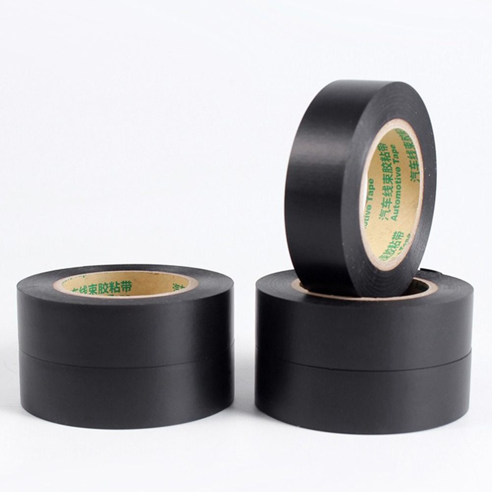 PVC Flame Retardant Tape Black Electrical Insulation Tape New Voltage Wire Organizer