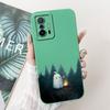 Для Xiaomi Mi 11T 6.67" Чехол Роскошный Цветочный Мультяшный Астронавт Мягкий Силиконовый Чехол Для Xiaomi Mi 11T MI 11T Pro 5G Чехол для Телефона Funda
