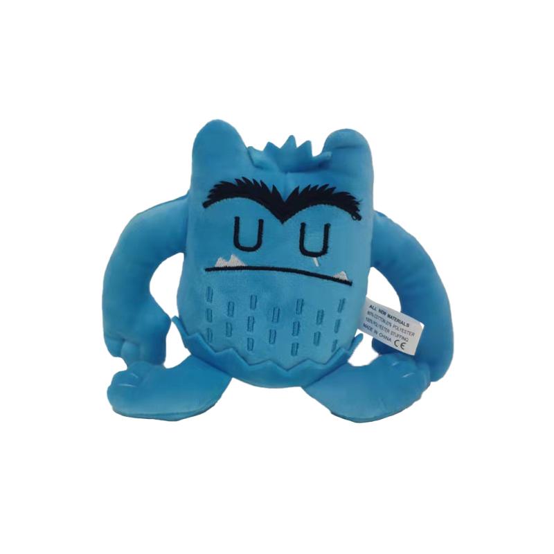 Plush Doll Multicolor Little Monstrosity Emotion Plush Toys For Kids Holiday Birthday Gifts