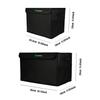 Car Trunk Organizer Box Large Capacity Stowing Tidying Storage Bags For Skoda Octavia Kamiq Kodiaq Superb Fabia Yeti Rapid Karoq agh399