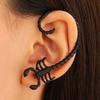 Gothic Animal Scorpion Drop Earrings Women's Vintage Punk Hip Hop Rock Men's Snake Earrings Dark Halloween Exaggerated Jewelry