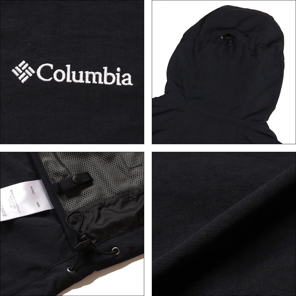 Нейлоновая куртка верхняя одежда XL черная 182 [Колумбия] мужская []