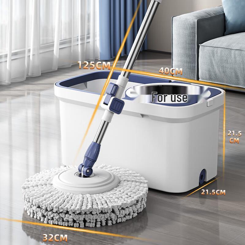 Вращающаяся швабра Taitale без рук с 2 насадками