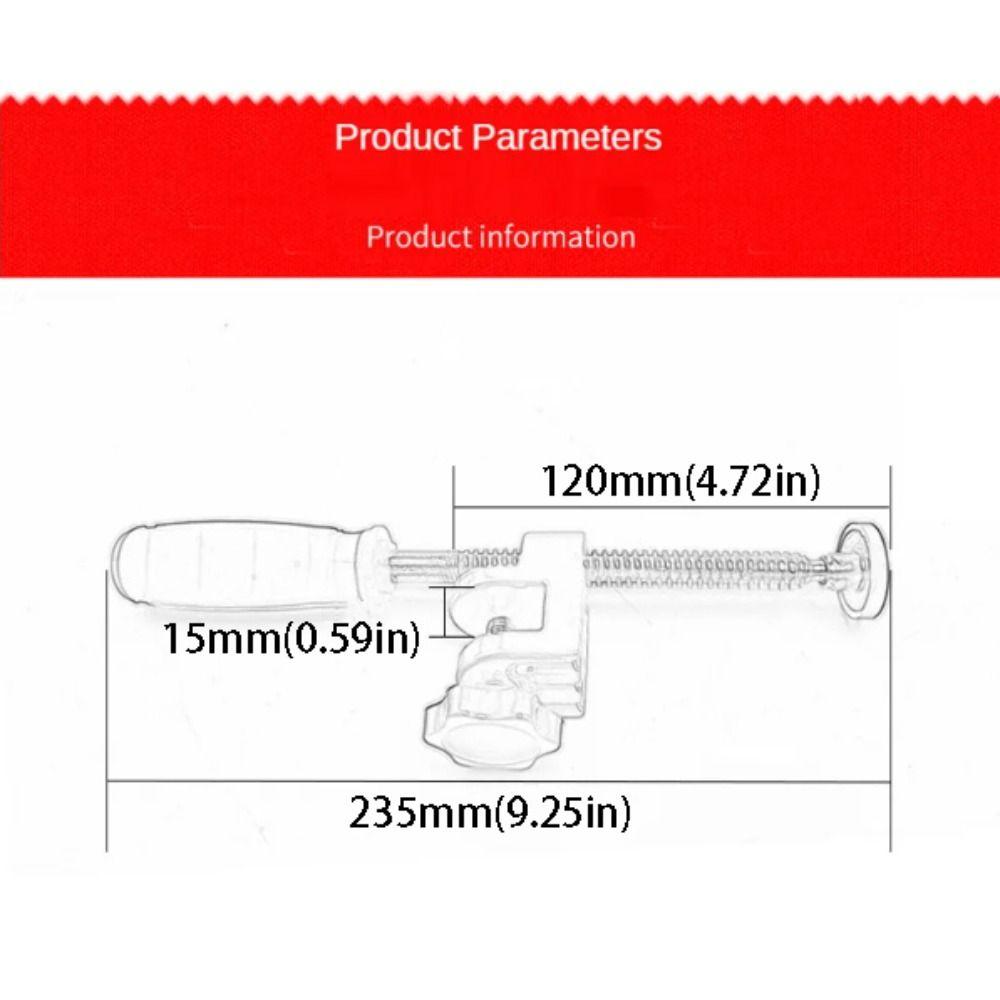 Comfortable Handle F-Clamp Tightening Clip Industrial Metal Fixing Clamp  Industrial Applications