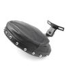 Driver Seat Rider Backrest Pad For 07-17 Fatboy FLSTF Heritage Softail BK