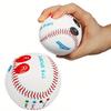 9-дюймовый тренировочный бейсбольный мяч для соревнований с маркерами для размещения пальцев, тренировочный бейсбольный мяч из ПВХ для игры в питчинг