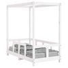 Children s Bed White 70x140 cm Solid Pine Wood