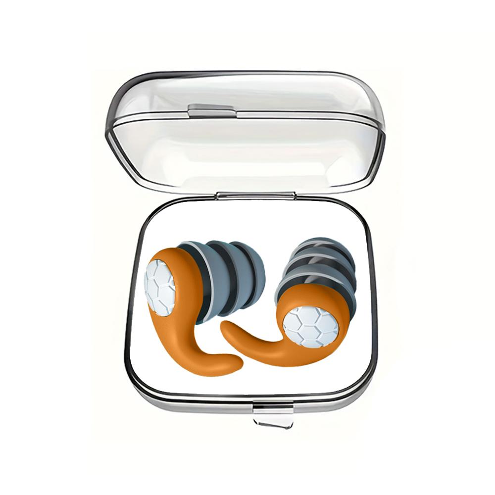 HUAK 1Pair Sleeping Ear Plugs Noise Reduction Tapones Oido Ruido Soft Oordopjes Earplug Waterproof Tapones Para Dormir Earplugs