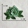 Red Green I Embroidery Hollow Embroidery Sewing Lace Collar Flower Diy Decorative Clothing Decal Accessories