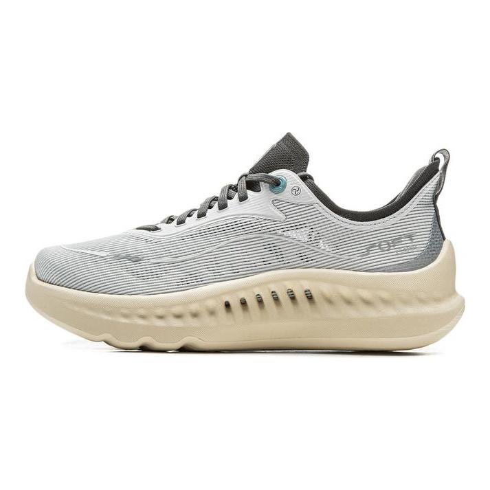 Li Ning SOFT COOL 2 Амортизация Устойчивость к истиранию Дышащие Легкие Низкие Повседневная Обувь Мужская Светлый Обсидиан AGLV009-9